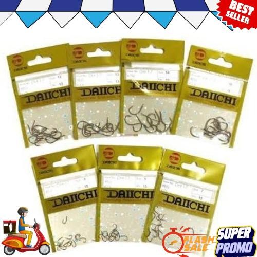 Ready Stock MATA KAIL DAICHI "DH-17" (KOI) (Brown Tanpa Lubang)