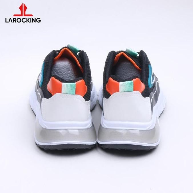 Larocking - Glynt Hitam Putih | Sepatu Sneakers Casual Gym