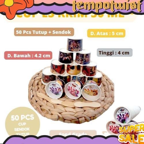 Terlaris Jual  Cup - Harga Cup Kertas Ice Cream - Cup Es Unik Gelas Cup Ice Cream -  - Grosir Cup Ic