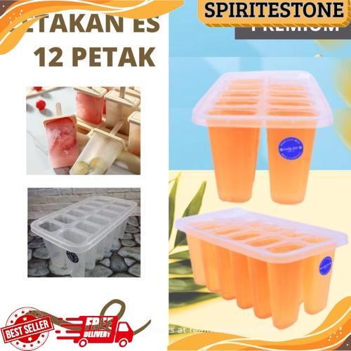 Big Sale Cetakan es krim stik -  Cetakan es stik 12 slot, Jual Cetakan Es