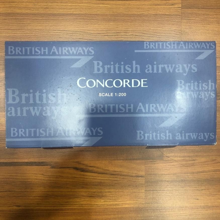 British Airways Concorde , Diecast, 1:200 scale