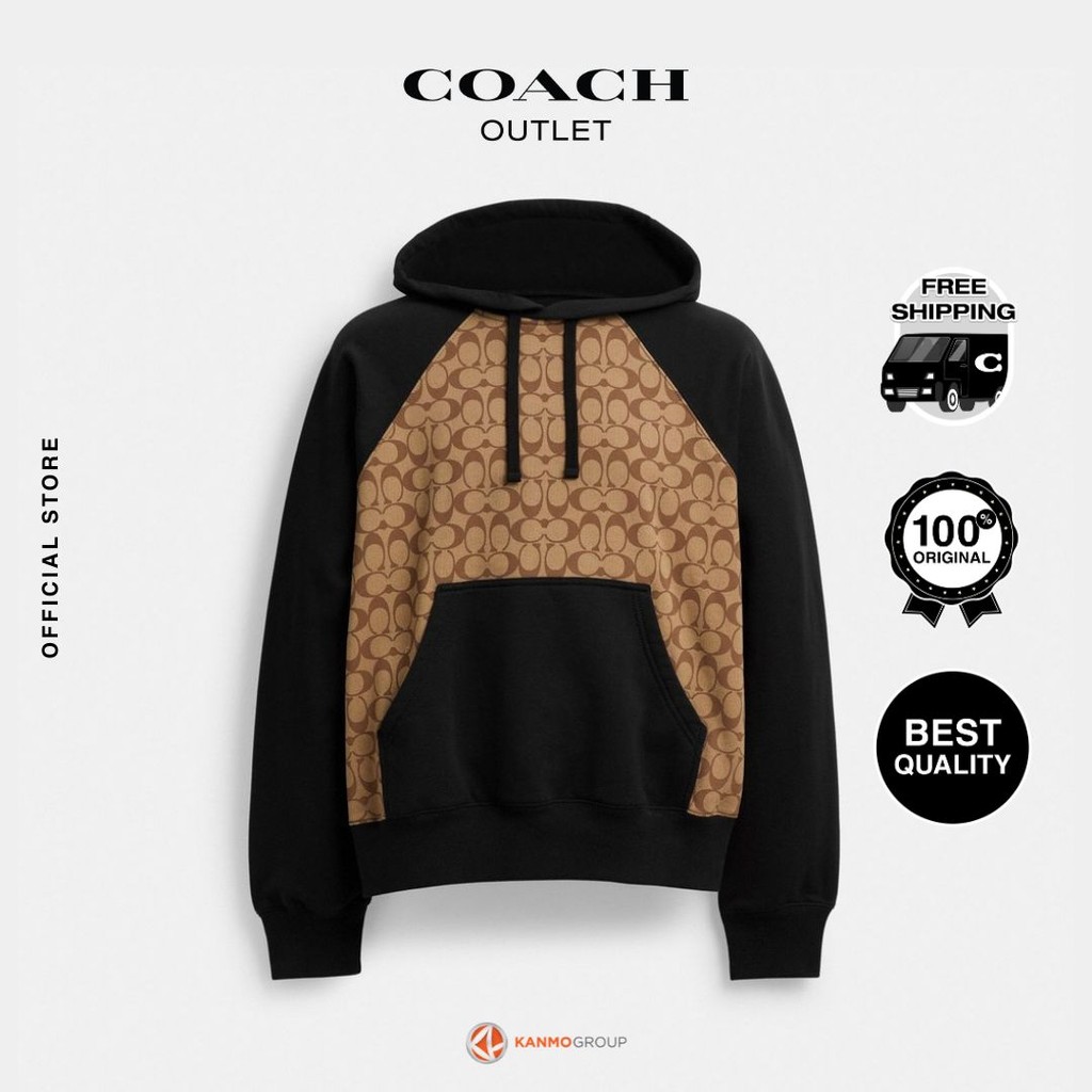 Coach Signature Hoodie - Jaket Sweater Pria