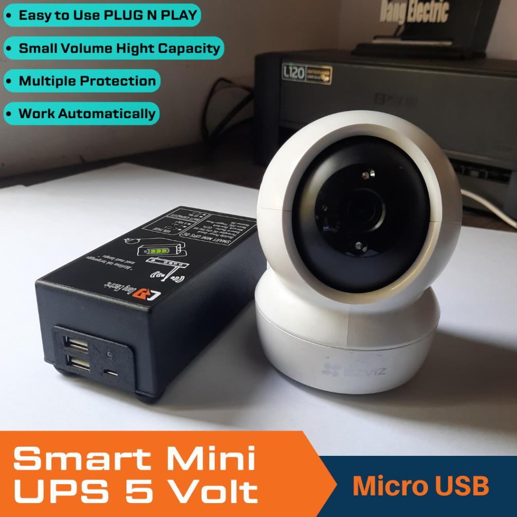 UPS Mini 5V Khusus CCTV IP Stabil Dan Aman kamera cctv