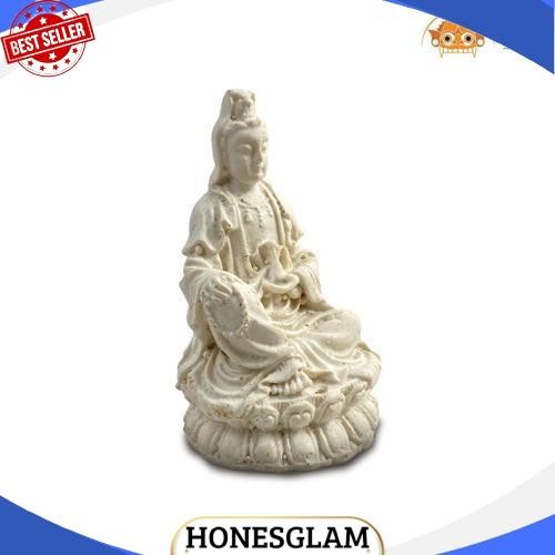 Paling Murah Patung Dewi Kwan Im Tinggi 9 cm - Patung Resin - Patung Dewi Kwan Im 9 cm - Dewi Kwan I