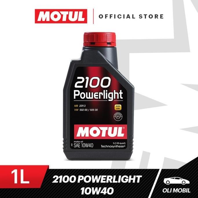 Oli Mobil Motul 2100 POWERLIGHT 10W40 1L