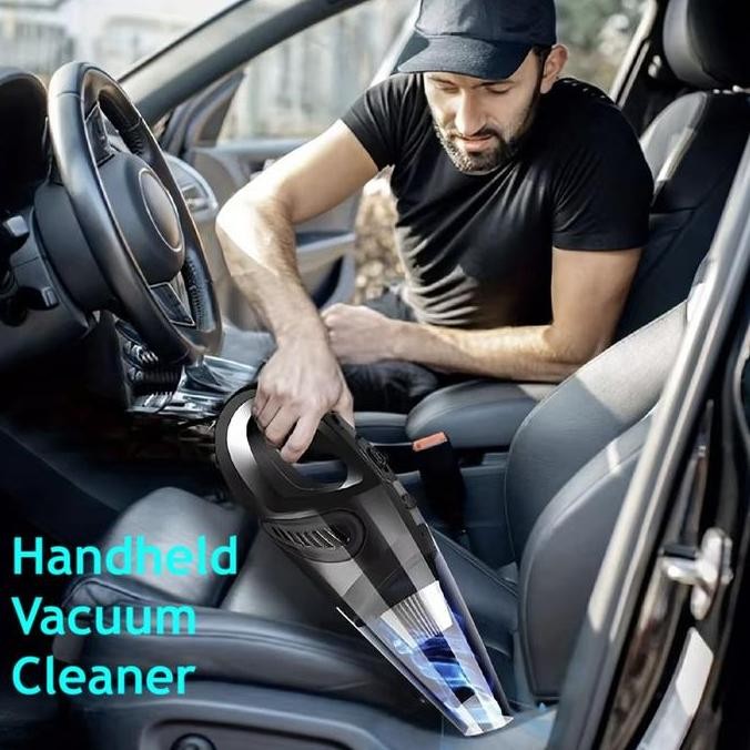 Premium Vakum Cleaner Mobil Car Vacuum Cleaner Portable Penyedot Debu Karpet Promo