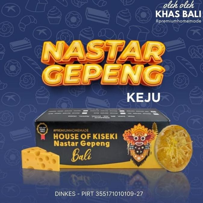 Nastar Gepeng Bali Keju House of Kiseki HAR