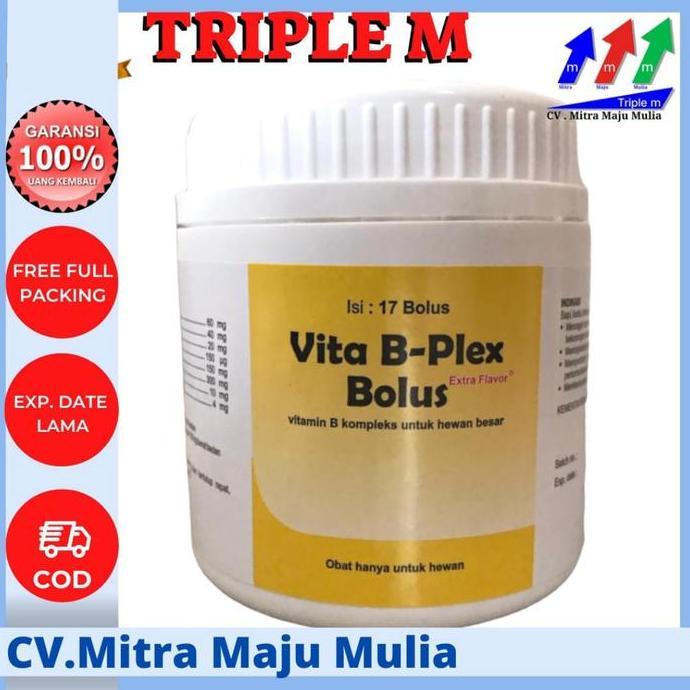 VITA B PLEX BOLUS Vita B-Plex Bolus - Obat Hewan Ternak AME