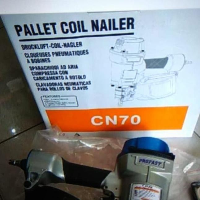 Mesin Paku Coil Cn 70 Profast.Pallet Coil Nailer Cn 70 Profast
