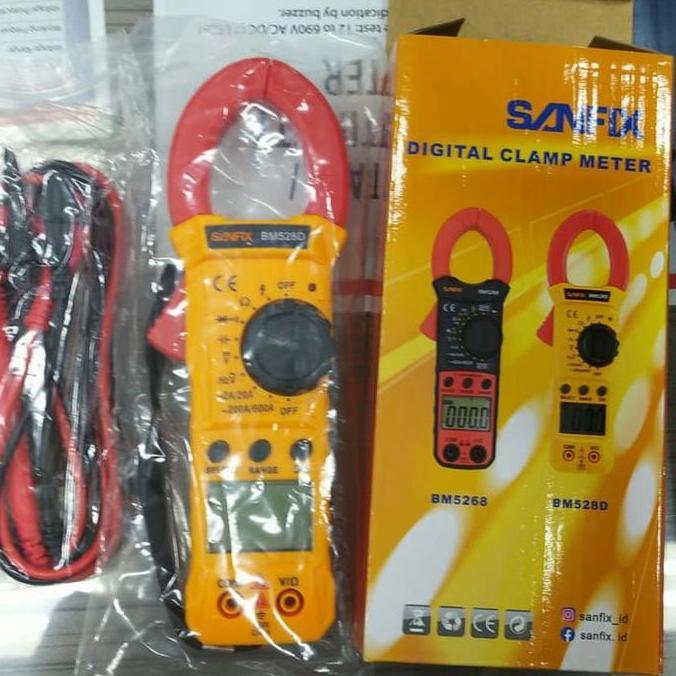 TERMURAH - Tang Amper digital BM528D Clamp meter Digital BM528D Sanfix