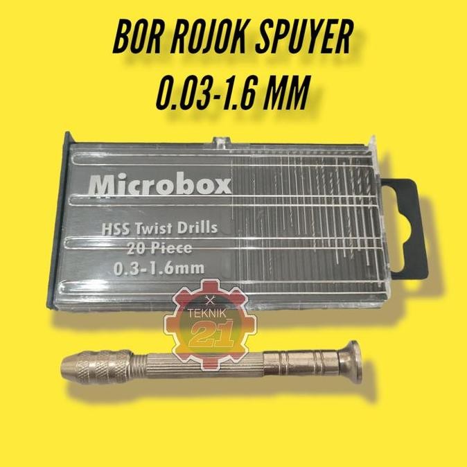 Rojok Spuyer Alat Rojokan Spuyer Set 21 Pcs Restock