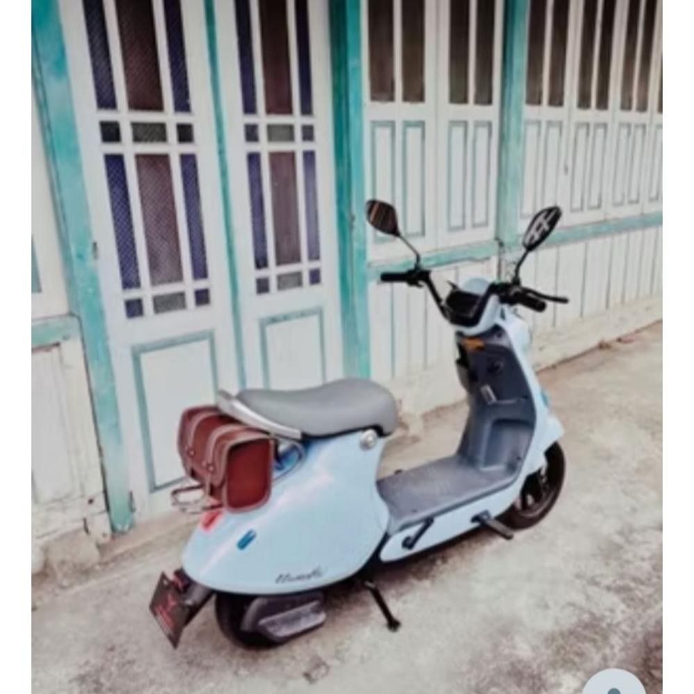 Tas bagasi Back rack motor Listrik T3/ T3 super/Smooth Zuzu/ sepeda listrik Uwinfly universal Akseso