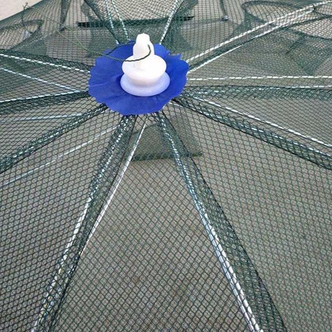 Perangkap ikan / Bubu ikan / Jaring Ikan udang Hexagonal 16 Lubang