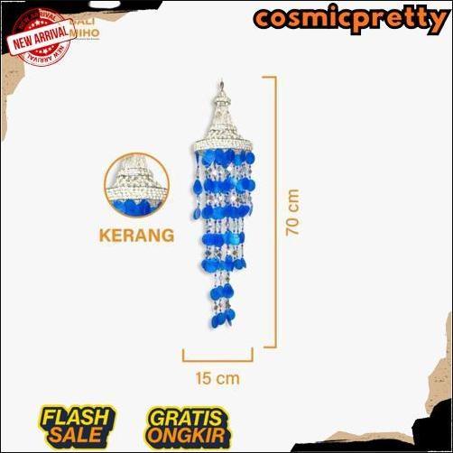 Big Promo Lonceng Angin Kerang - Wind Chime - Kerang Gantungan - Kerang Kap Lampu - Kerang Dekorasi 
