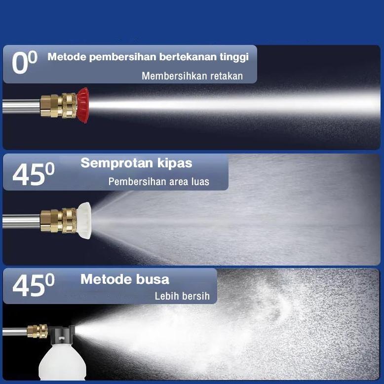 Reaim 600W Alat Cuci Motor Mobil Mlesin/Mesin Cuci Steam Mobil dan Motor/Alat steam cuci motor 8 mob