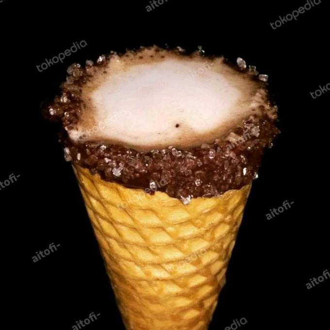 waffle cone ice cream