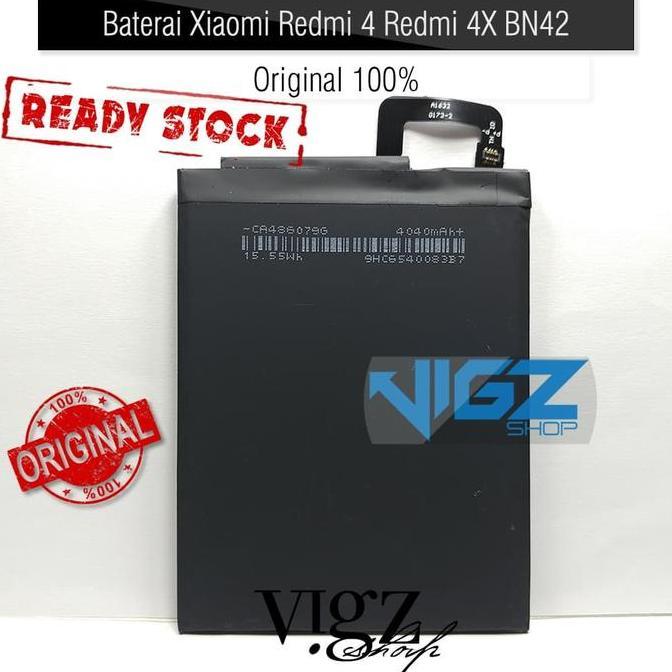 DB48>> Baterai Xiaomi Redmi 4 Redmi 4X BN42 Original 100%
