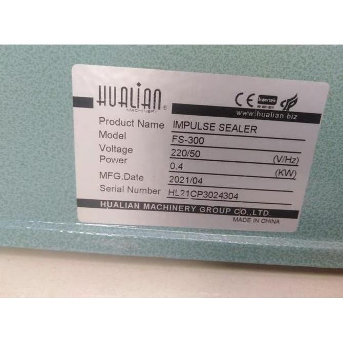 Impulse Sealer/ perekat plastik Press Plastik 30cm Body Besi Trafo Besar