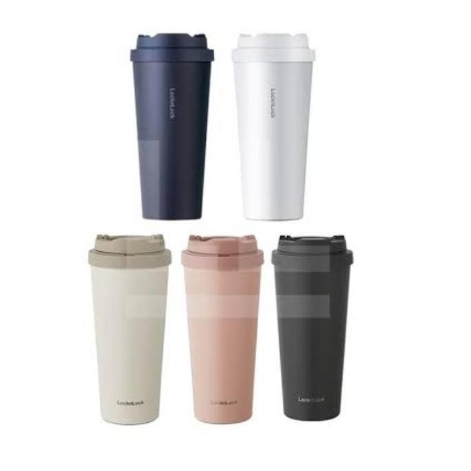 lock n lock one touch clip tumbler termos panas dingin 550ml LHC3249