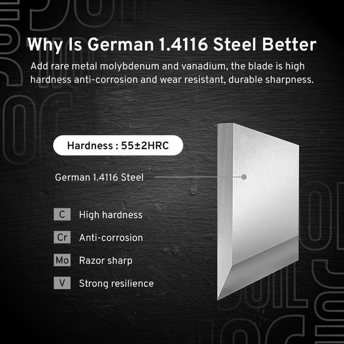 Chef Dapur Hammered Premium Stainless Steel Baja - Joil