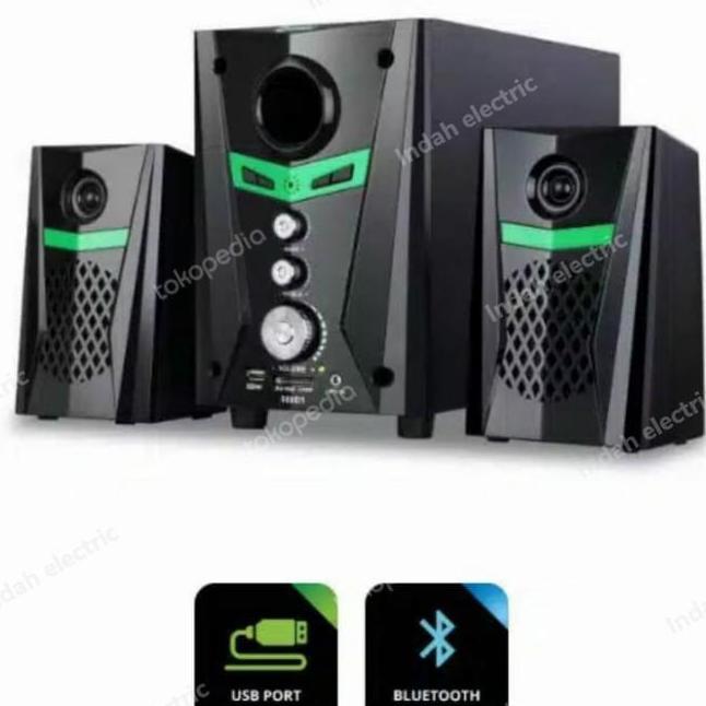 Speaker Gmc 888D1 Bt Multimedia Bluetooth Usb