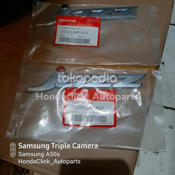 Emblem Logo Jazz Honda Jazz Gd3 Vtec/Idsi 2003-2008 Original