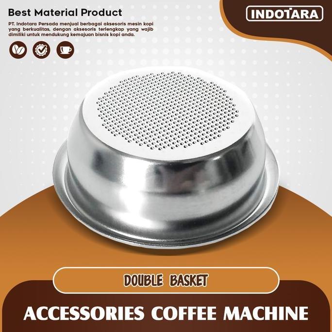 SOL MARRON Basket Portafilter 58mm double for FCM-5020 SPREZZATURA