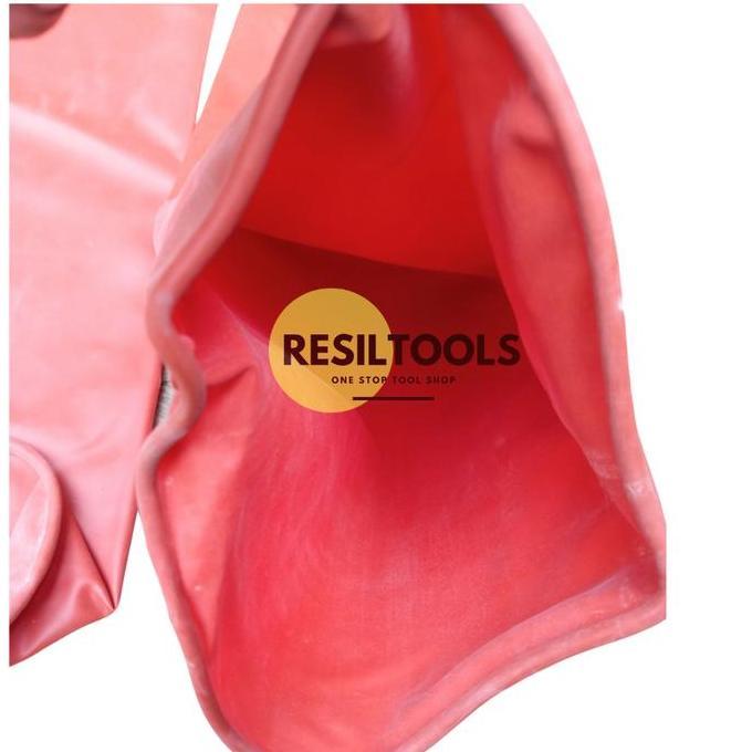 Sarung Tangan Karet Sampai Bahu 65 Cm Safety Glove Pelindung Tangan