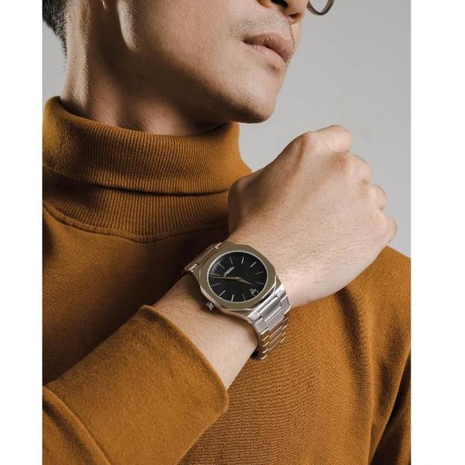 Roodolph Watch - Galvant Gunmetal Grey | Jam Tangan Pria | Jam Tangan Analog dengan Case Steel 40mm 