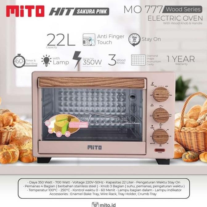 OVEN MITO MO-777 - Oven MITO low watt MO 777 / MO777 / MO-777