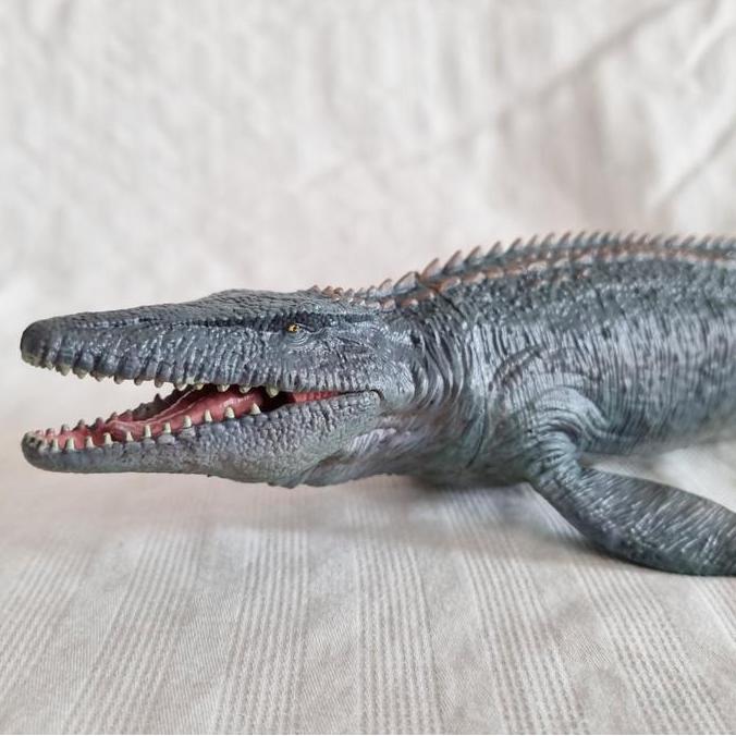 Dinosaurus Mosasaurus aquatic Figure jurassic world PVC hard rubber JS