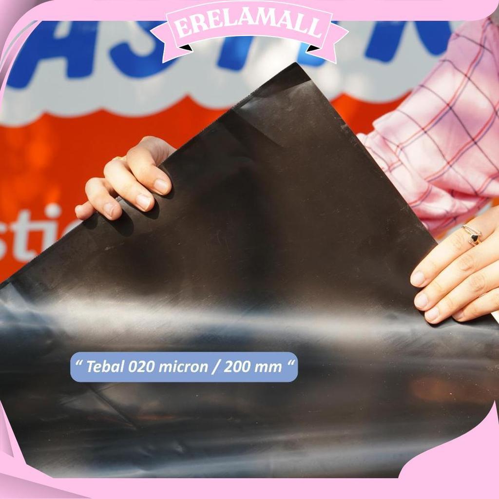 Geomembran Hdpe Tebal 200 Micron Lebar 3 Meter Promo
