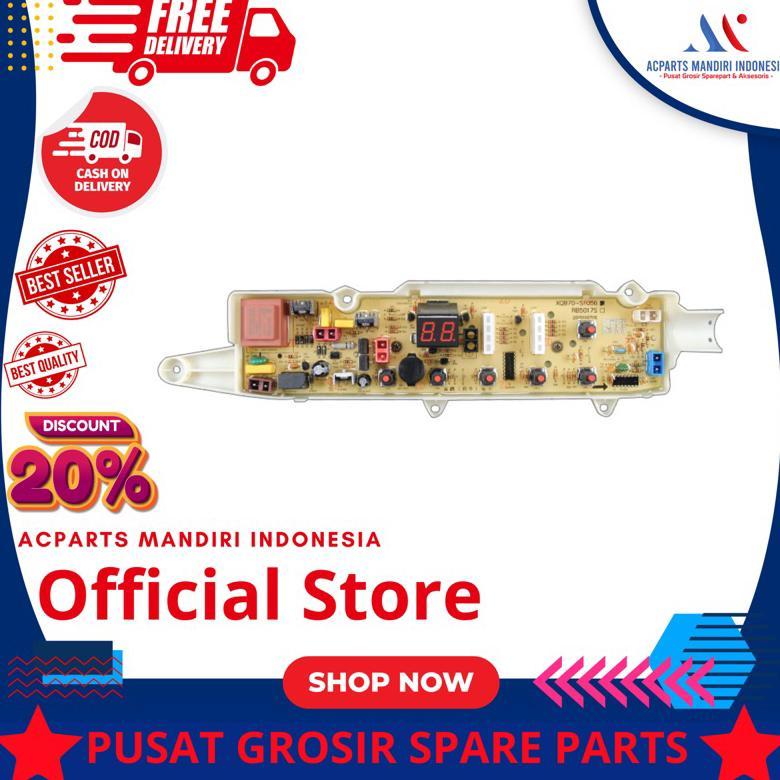 SHARP 7.5Kg ES-G950P-GY, Modul pcb mesin cuci Top loading (851Z / SH 03) Sparepart mesin cuci