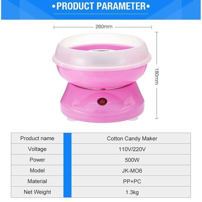 Alat Mesin Pembuat Cotton Candy Maker Permen Kapas Gulali