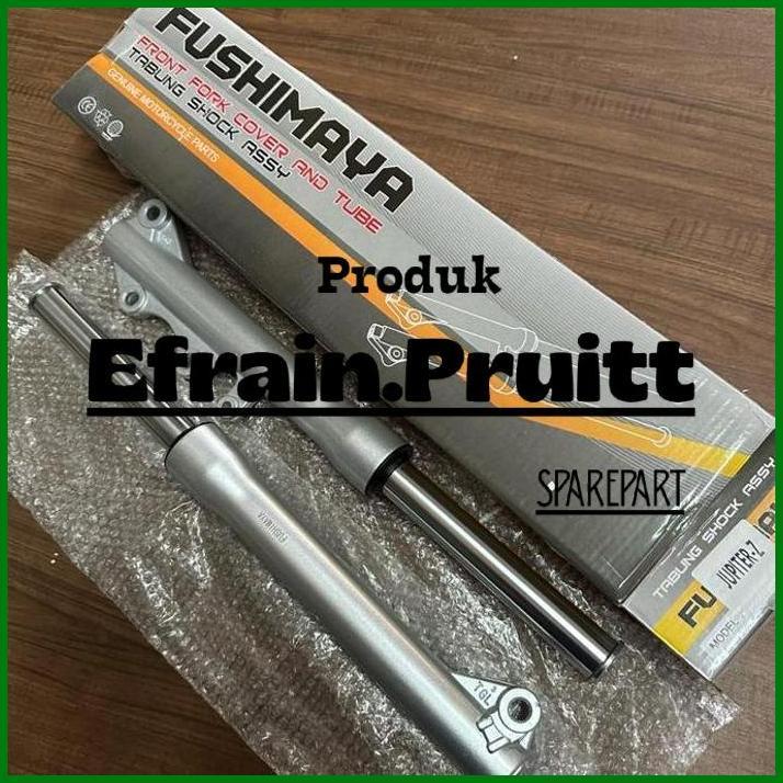 Masih Ready (Silver) Fushimaya Jupiter Z As Tabung Depan Shock Assy Shok Sok Front Fork Cover Tube P
