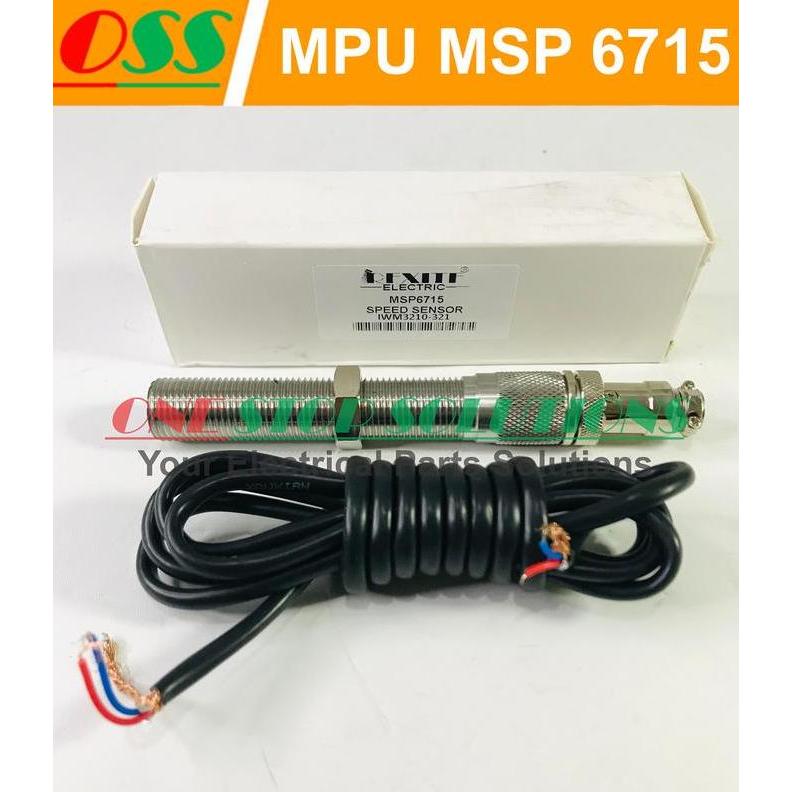 CLOUD- MPU MSP6715 MSP 6715 M16*1.5 Magnetic Pick Up Unit Sensor RPM