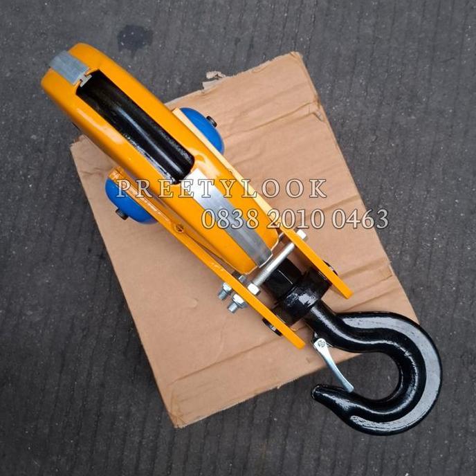 BROOK Hook For Electric Wire Rope Hoist 1 2 3 5 Ton Hook Elektrik Hoist