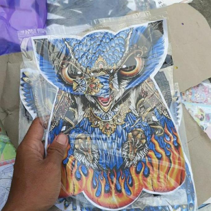 //TERLARIS layangan celepuk kertas mini