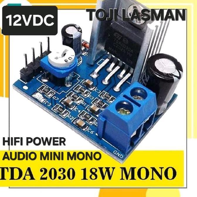 ( Power 2030 Mono ) Module Modul Pcb Kit Audio Hifi Ampli Amplifier Mini Kecil Sound Speaker Tda2030