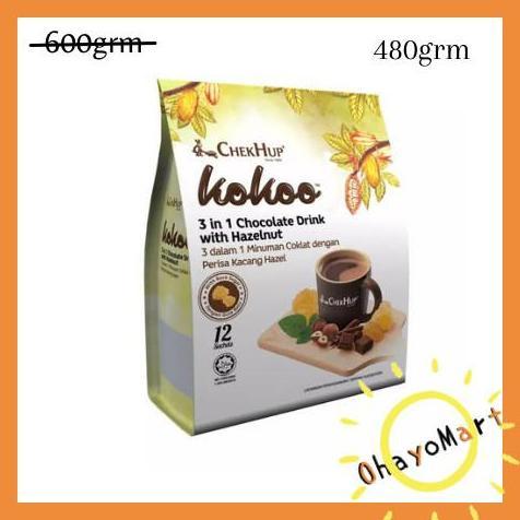 Chek hup kokoo Hazelnut/ susu cokelat hazelnut ZS