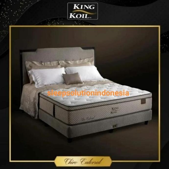 SLEEPSO King Koil Chiro Endorsed 200 / 200x200 / 200 x 200 Kasur Only