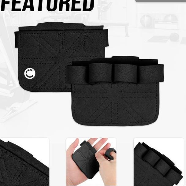 Corenation Pd Lifting Grip Pad Anti Slip Pd Weht Lifting Glove Half Gym Glove Sarung Tangan Glove Mi