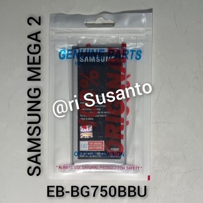 Baterai Samsung Galaxy Mega 2 G750H EB-BG750BBU Asli (Original 100%)