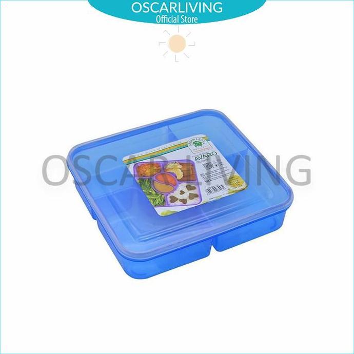 Kotak Makan Makanan Green Leaf AVARO 7557 PROMO