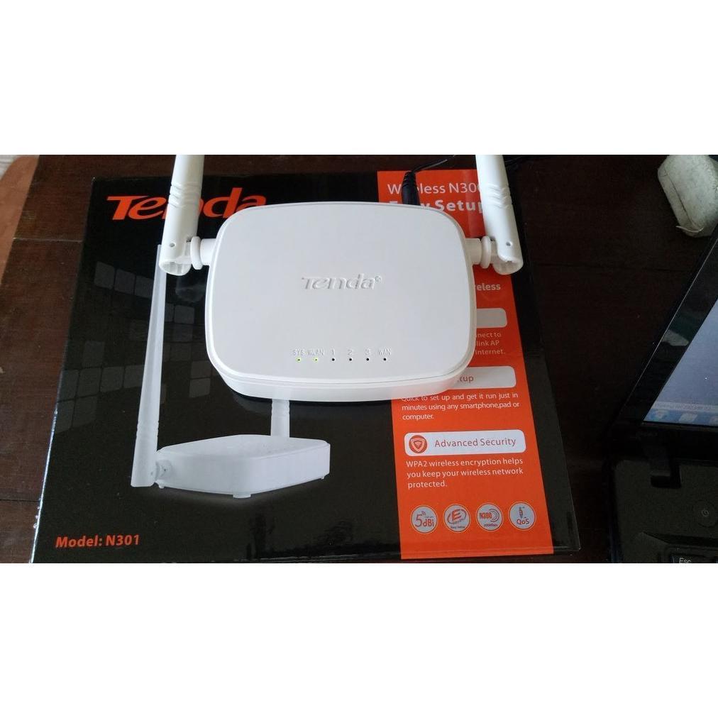 Tenda N301 Wireless/Wifi Router 300Mbps WISP Support Router Wifi