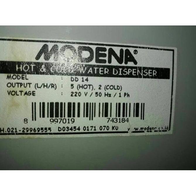 Part Kran dispenser Modena DD14 DD 14 atau DD34 DD 34 Ungaran SmG