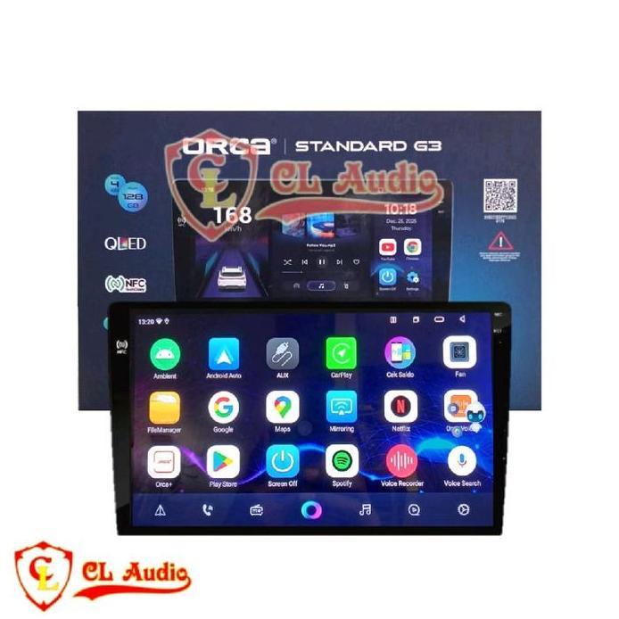 Head Unit Android 9 Inch ORCA OEM Toyota Vios 2008-2012 murah