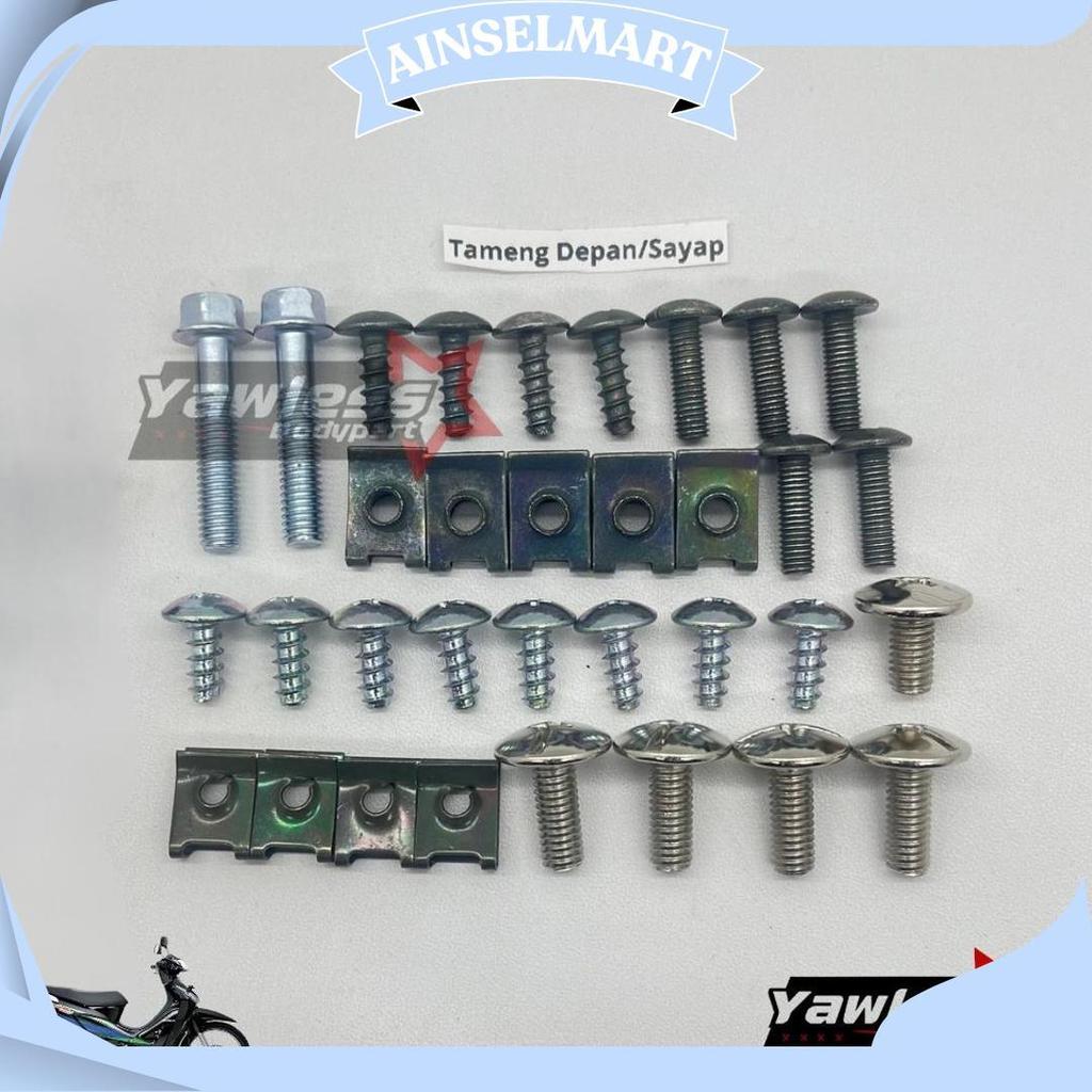 Baut Body Karisma Full Set / Baut Body Karisma 125 / Baut Karisma Full Set Ori