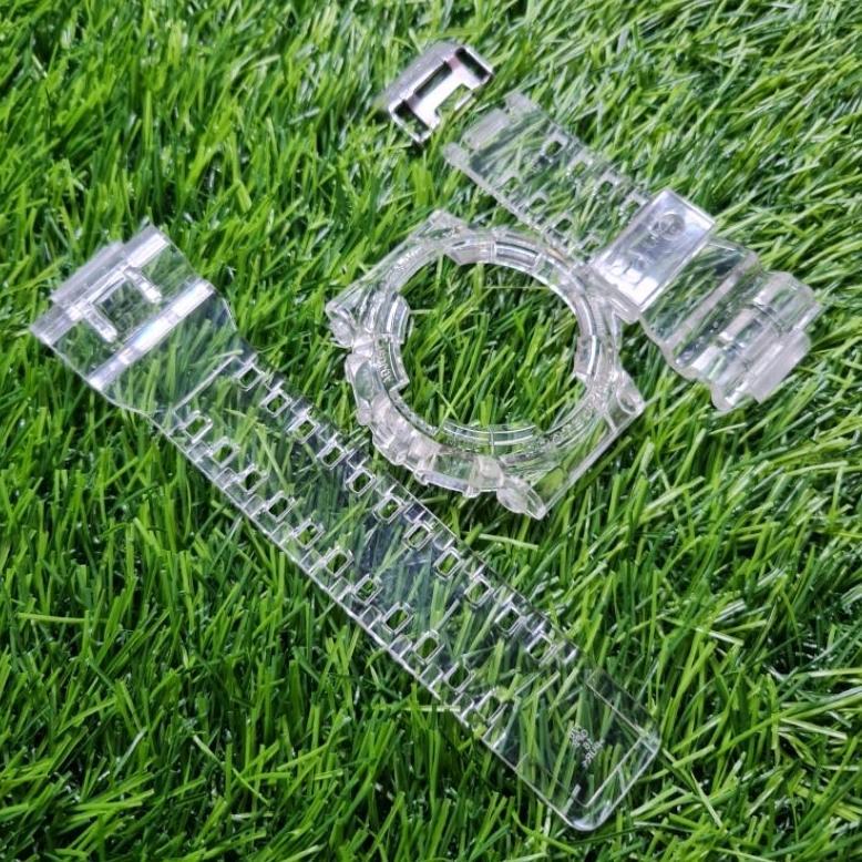 BNB BEZEL STRAP G-SHOCK GA-100 GA-110 GA-120 GD-120 JELLY CLEAR Aksesoris jam tangan