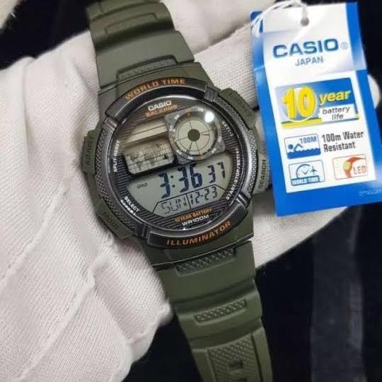 Jam tangan Casio original Ae-1000w-3avdf / Casio ae-1000w